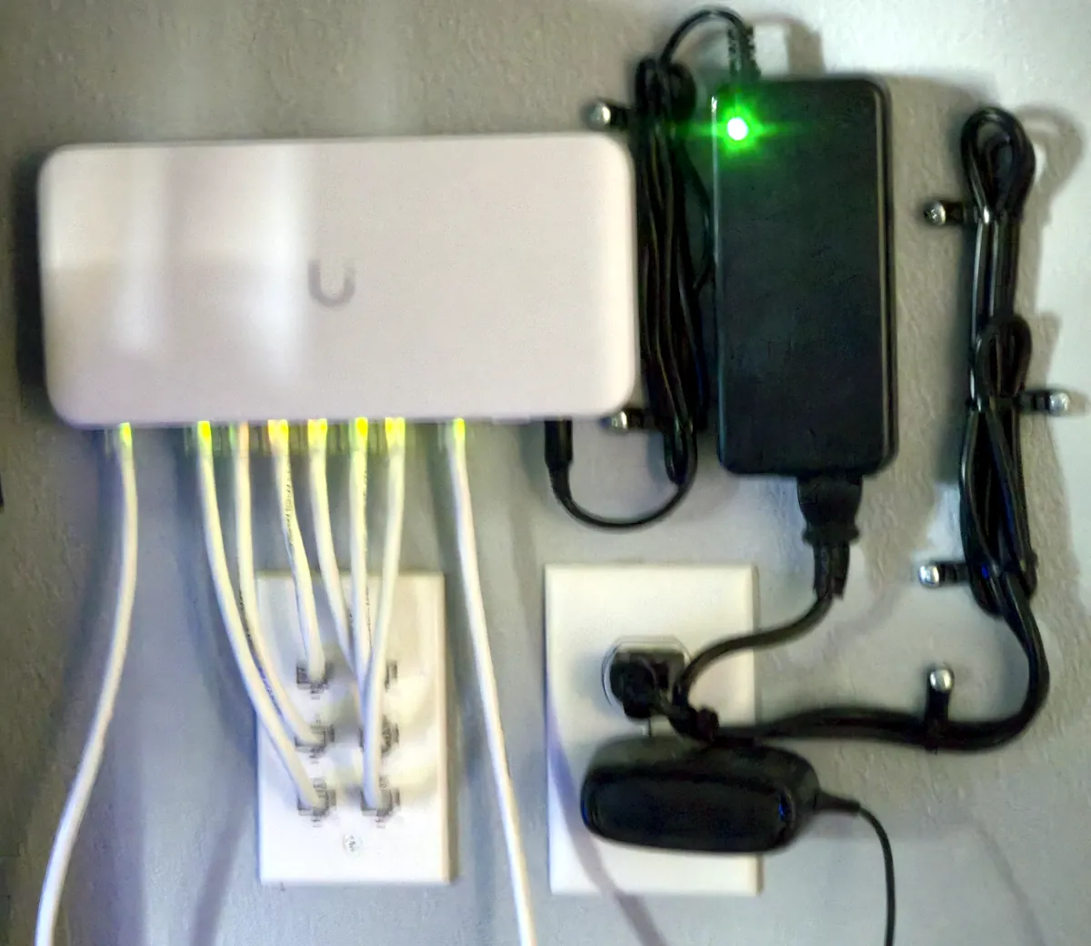 Complete Electrical Gut & Remodel – American Legion Post 158, Treasure Island FL Low-voltage network equipment installed during the electrical remodel at American Legion Post 158, Treasure Island