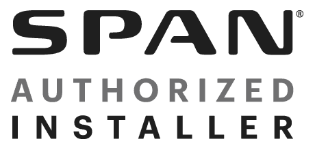 SPAN Smart Panel Installation in Brandon, FL SPAN Authorized Installer badge